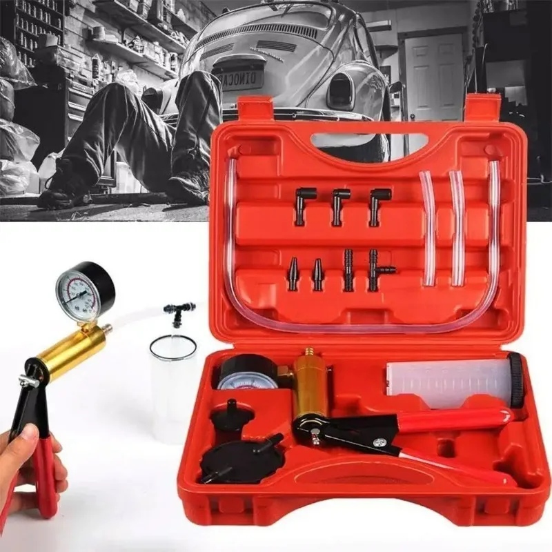 Automotive ToolsHandheld Hand Vacuum Pump KitVacuum Pistol Pump TesterCar Brake Exhaust PumpVacuum Pressure GaugeAuto Repair
Automotive ToolsHandheld Hand Vacuum Pump KitVacuum Pistol Pump TesterCar Brake Exhaust PumpVacuum Pressure GaugeAuto Repair