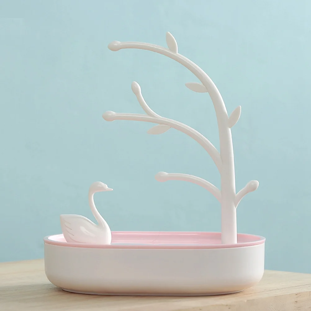 Fashion Swan Jewelry Storage Rack Plastic Organizer for Rings Bracelets Necklaces Earring Display Holder Pink Jewelry Organizer
Fashion Swan Jewelry Storage Rack Plastic Organizer for Rings Bracelets Necklaces Earring Display Holder Pink Jewelry Organizer