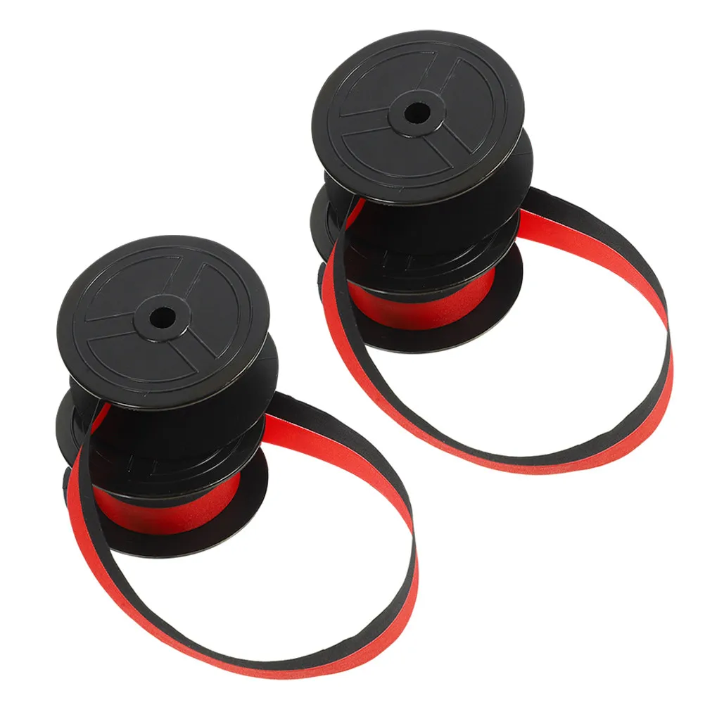 Комплект из 2-х рулонных ленток для пишущих машинок, черные с красными чернилами, универсальные, долговечные, прозрачные, для замены в калькуляторах и пишущих машинах
Комплект из 2-х рулонных ленток для пишущих машинок, черные с красными чернилами, универсальные, долговечные, прозрачные, для замены в калькуляторах и пишущих машинах