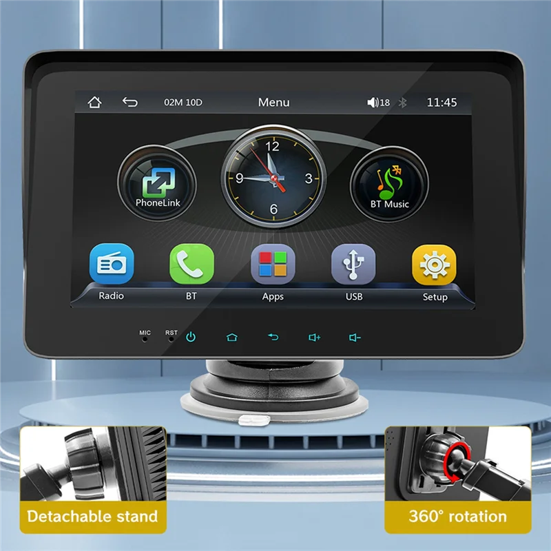 Exclusive B5310 7-Inch Car MP5 Video Player Portable Carplay MP5 Universal Easy Install Easy To Use
Exclusive B5310 7-Inch Car MP5 Video Player Portable Carplay MP5 Universal Easy Install Easy To Use
