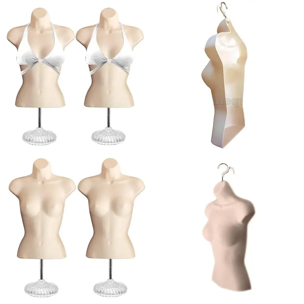 Hollow Female Mannequin Set with Acrylic Stand and Metal Pole, Small to Medium Sizes, Complete Display Solution
Hollow Female Mannequin Set with Acrylic Stand and Metal Pole, Small to Medium Sizes, Complete Display Solution