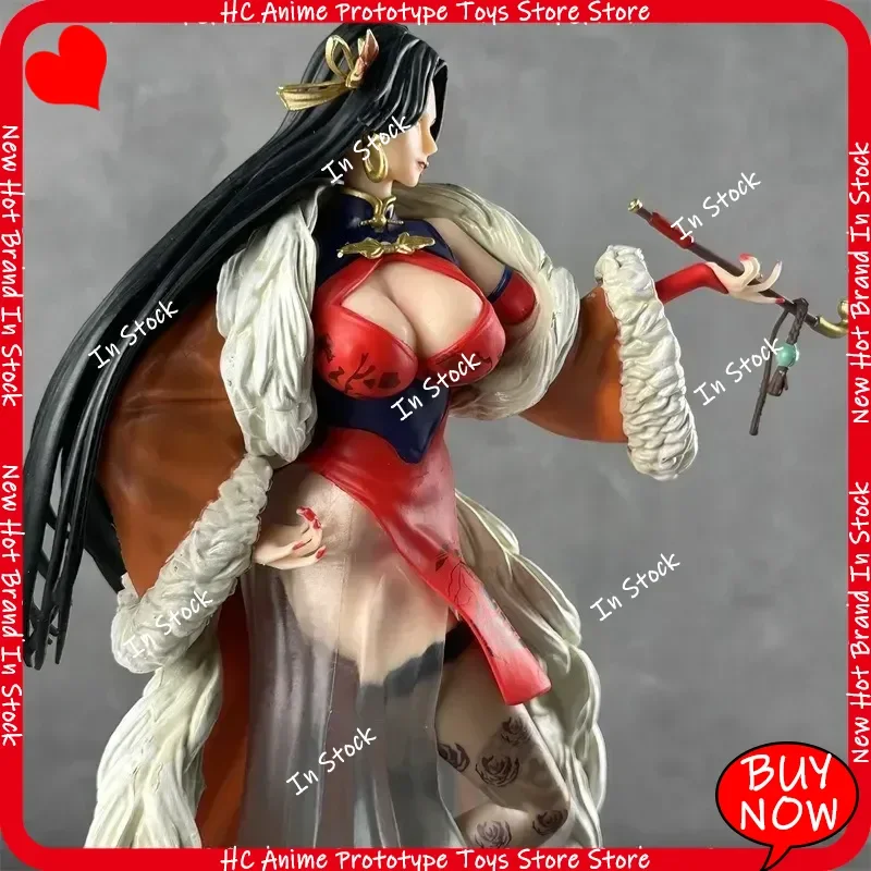 36cm New One Piece Boa Hancock National Style Cheongsam Handmade PVC Anime Figure Collectible Statue Exquisite Desktop Gift
36cm New One Piece Boa Hancock National Style Cheongsam Handmade PVC Anime Figure Collectible Statue Exquisite Desktop Gift
