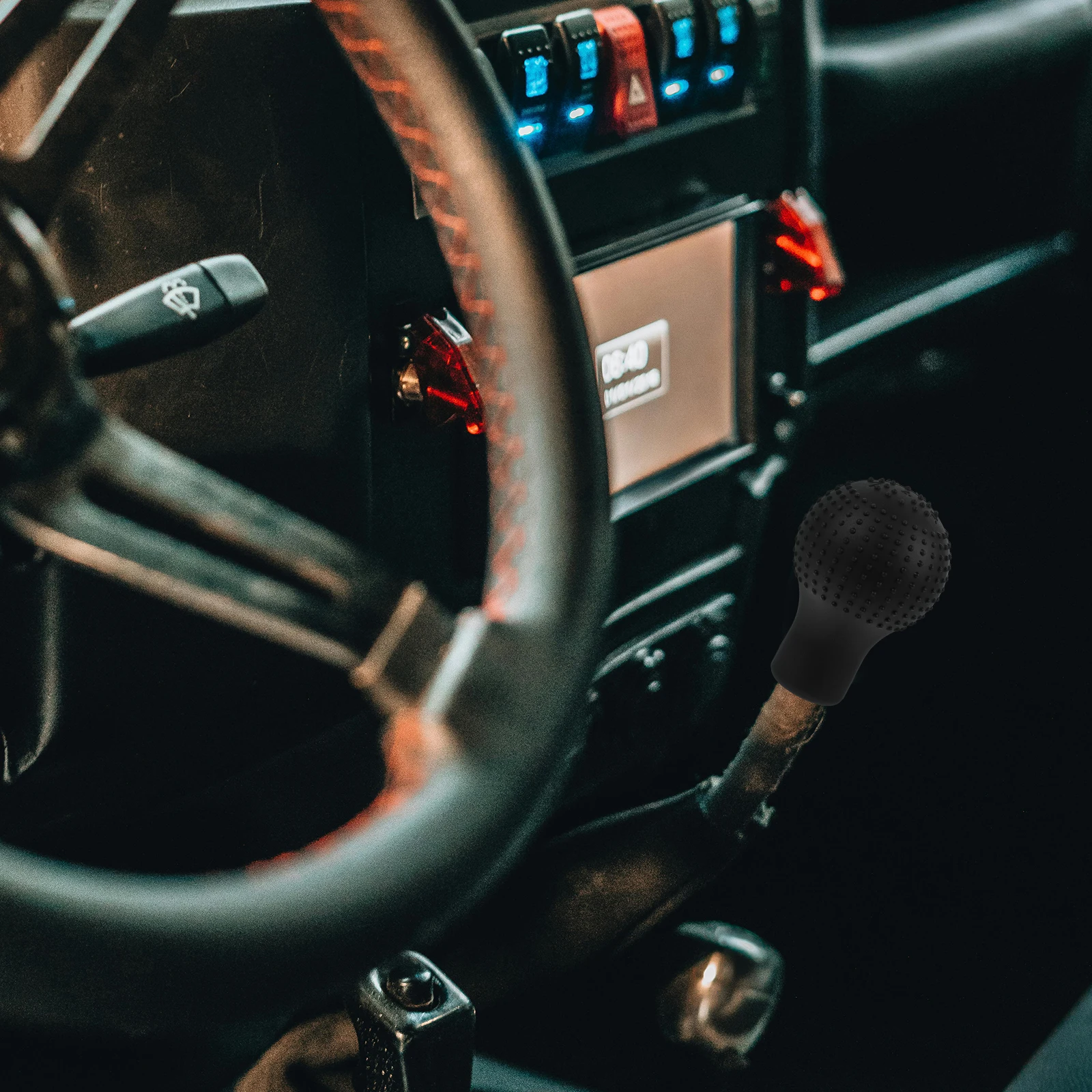 Car Anti skid Gear Cover Universal Shift Boot Manual Knob Shifter Retainer Black Silicone Durable Long Lasting Anti slip Texture
Car Anti skid Gear Cover Universal Shift Boot Manual Knob Shifter Retainer Black Silicone Durable Long Lasting Anti slip Texture
