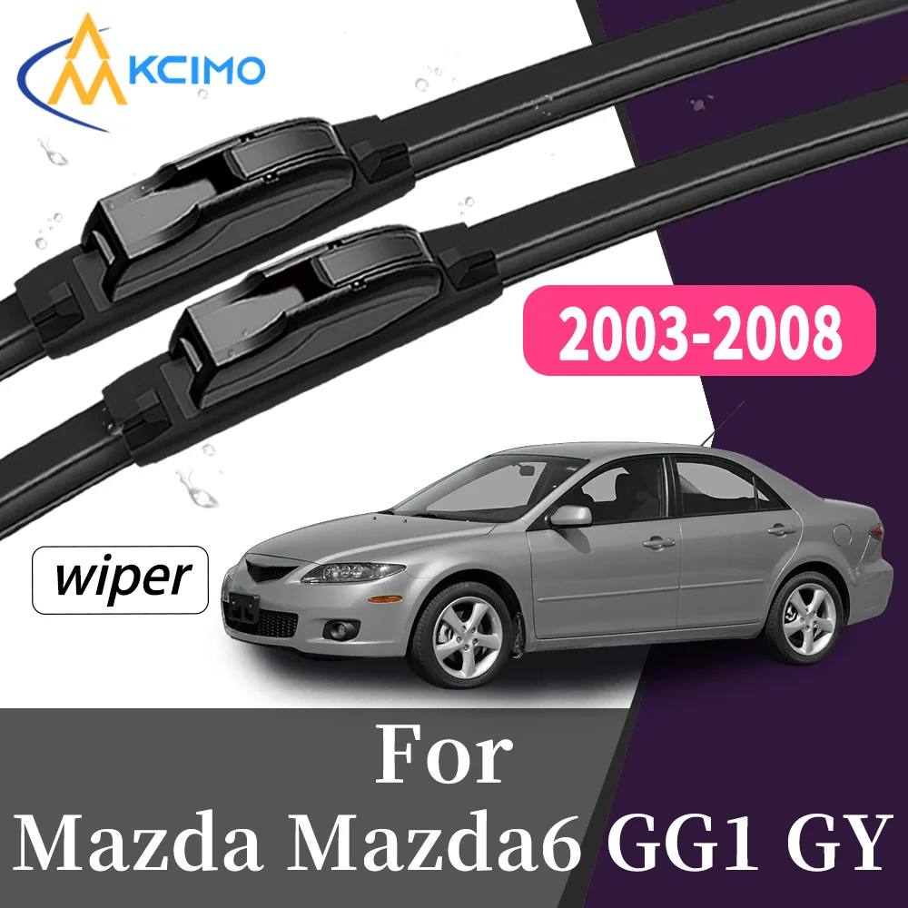 All-Weather Wear-Resistant Front Windscreen Wiper Blades For Mazda Mazda6 GG1 GY 2003-2008 High Quality Windshield kit 2Pcs
All-Weather Wear-Resistant Front Windscreen Wiper Blades For Mazda Mazda6 GG1 GY 2003-2008 High Quality Windshield kit 2Pcs