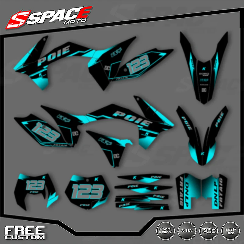 SPACE Custom Motorcycle Graphics Background Decal for KTM 2012 2013 EXC 2011 2012 SX SXF 125 250 300 450 Decals Stickers Kits 07
SPACE Custom Motorcycle Graphics Background Decal for KTM 2012 2013 EXC 2011 2012 SX SXF 125 250 300 450 Decals Stickers Kits 07