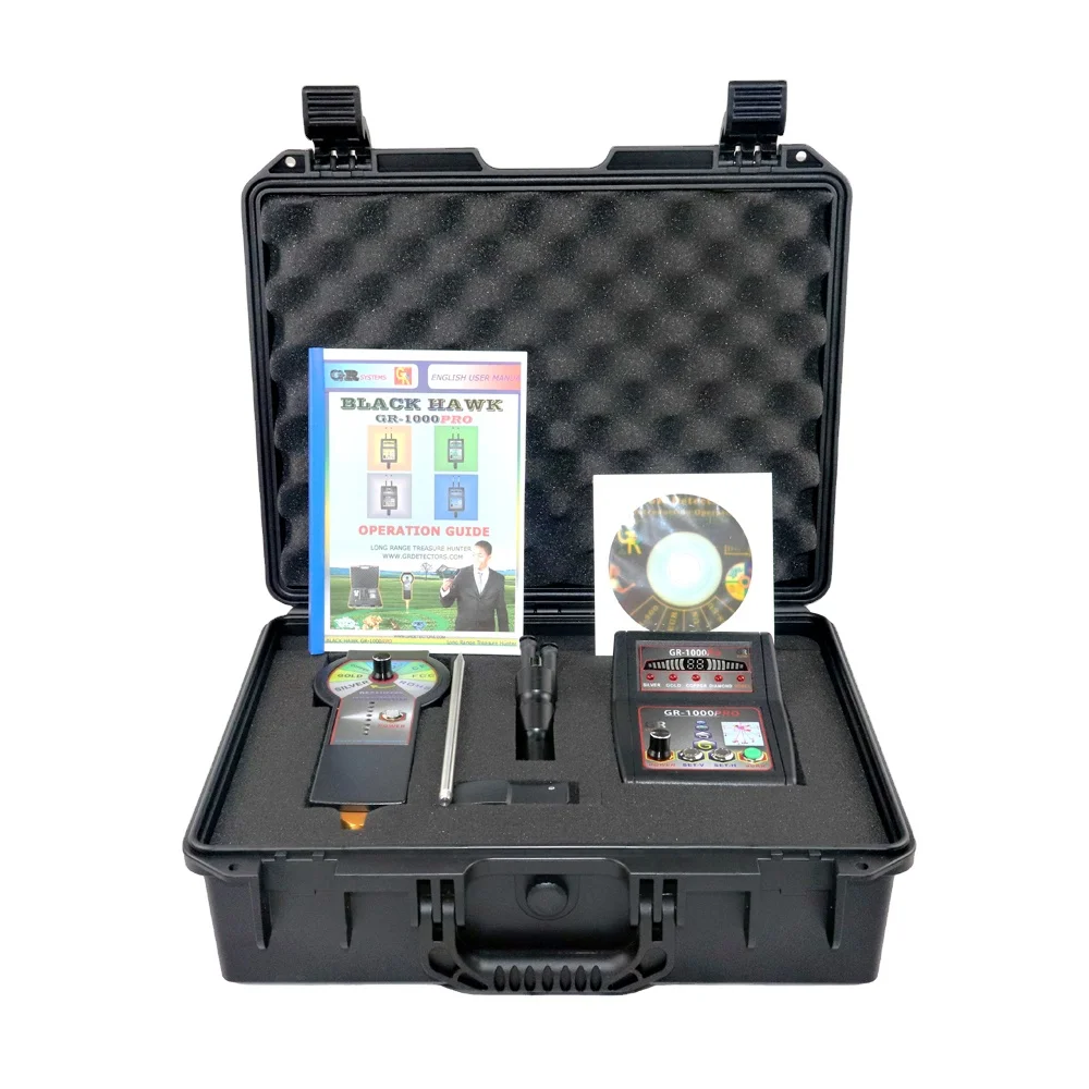GR-1000PRO Gold Silver Copper Diamond Detector Metal Detector with Radar Scanning Treasure Finder
GR-1000PRO Gold Silver Copper Diamond Detector Metal Detector with Radar Scanning Treasure Finder