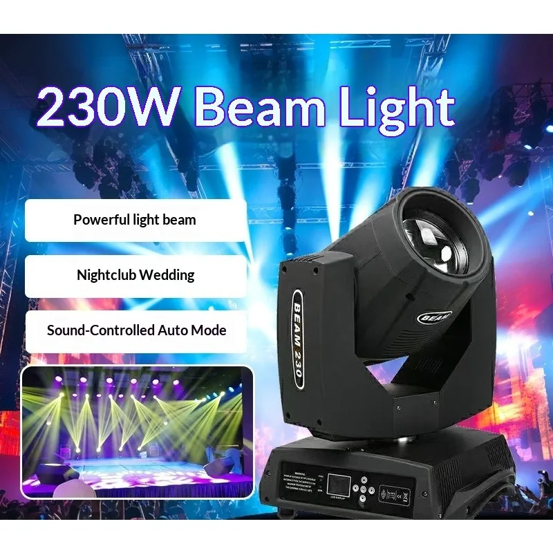 Светодиодный прожектор 230 Вт с вращающейся головкой, моторизованное сценическое освещение DMX512 RGB для клубов, баров, свадеб, вечеринок, диджеев и концертов
Светодиодный прожектор 230 Вт с вращающейся головкой, моторизованное сценическое освещение DMX512 RGB для клубов, баров, свадеб, вечеринок, диджеев и концертов