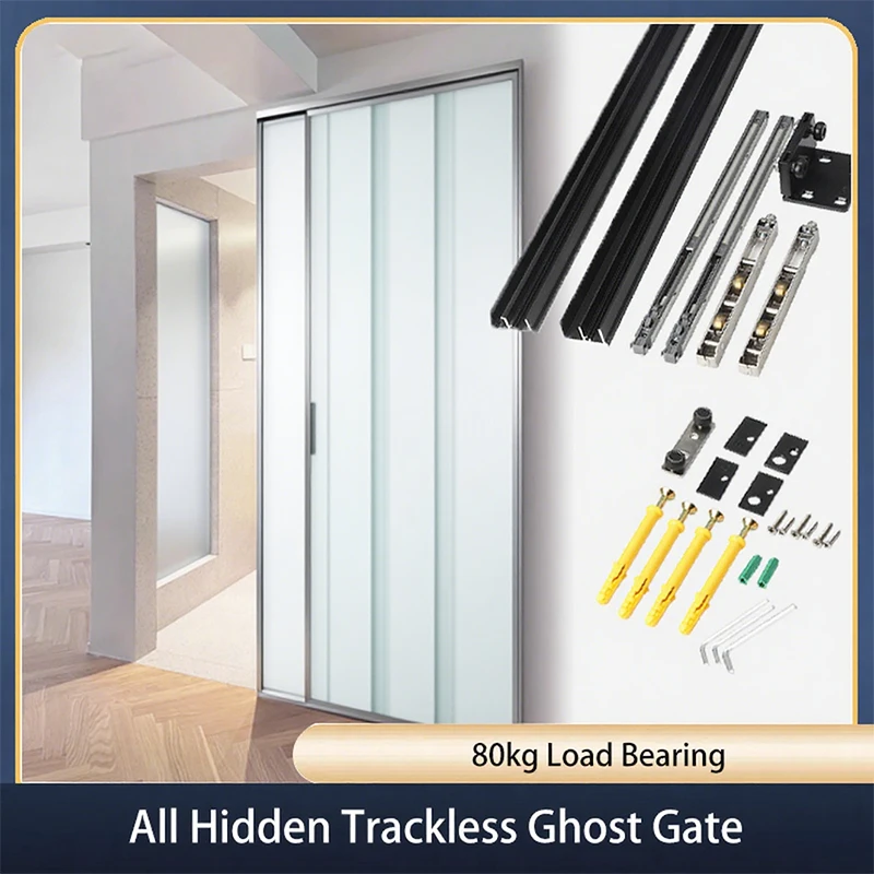 Ssouim Single Door Trackless Ghost Door Hardware Wooden Door Sliding Door Two-Way Buffer Sliding Door Invisible Slide
Ssouim Single Door Trackless Ghost Door Hardware Wooden Door Sliding Door Two-Way Buffer Sliding Door Invisible Slide