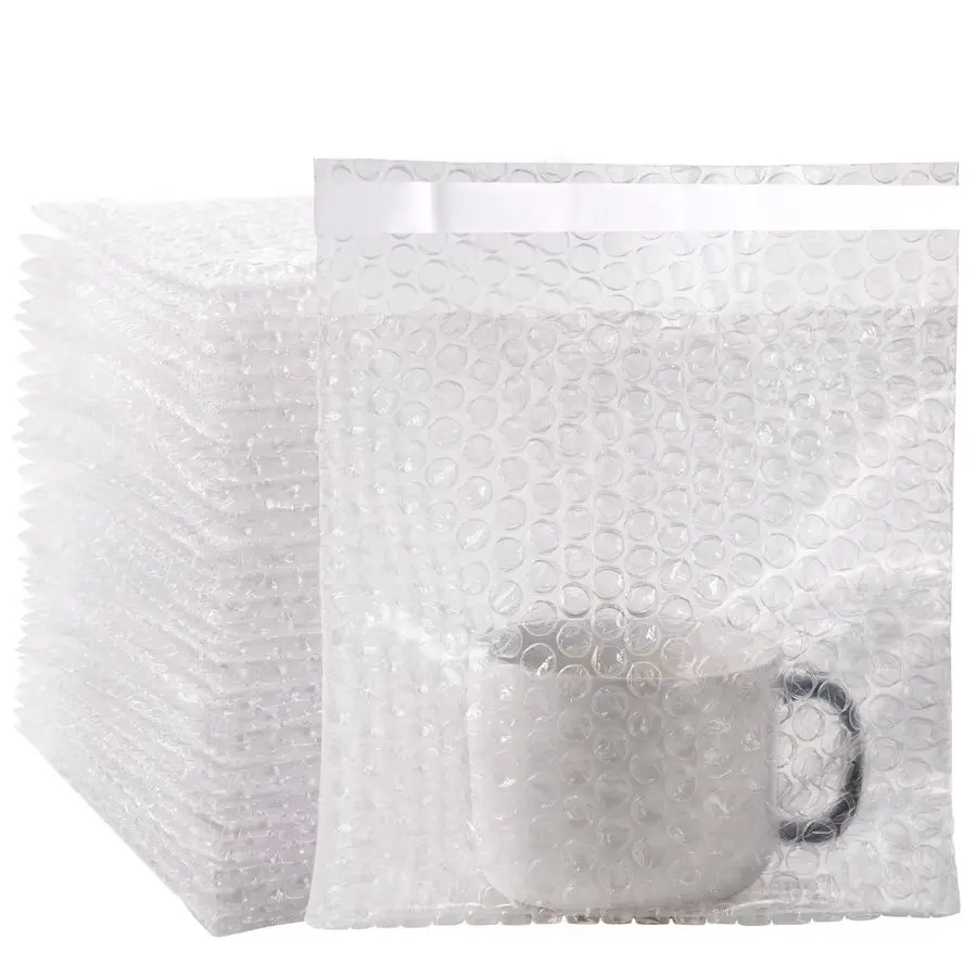 Pack SelfSeal Bubble Pouch Bags 7.5x7.5 Inch Small Bubble Out Bag Pouches Clear Double Walled Bubble Cushioning Bags for Packing
Pack SelfSeal Bubble Pouch Bags 7.5x7.5 Inch Small Bubble Out Bag Pouches Clear Double Walled Bubble Cushioning Bags for Packing