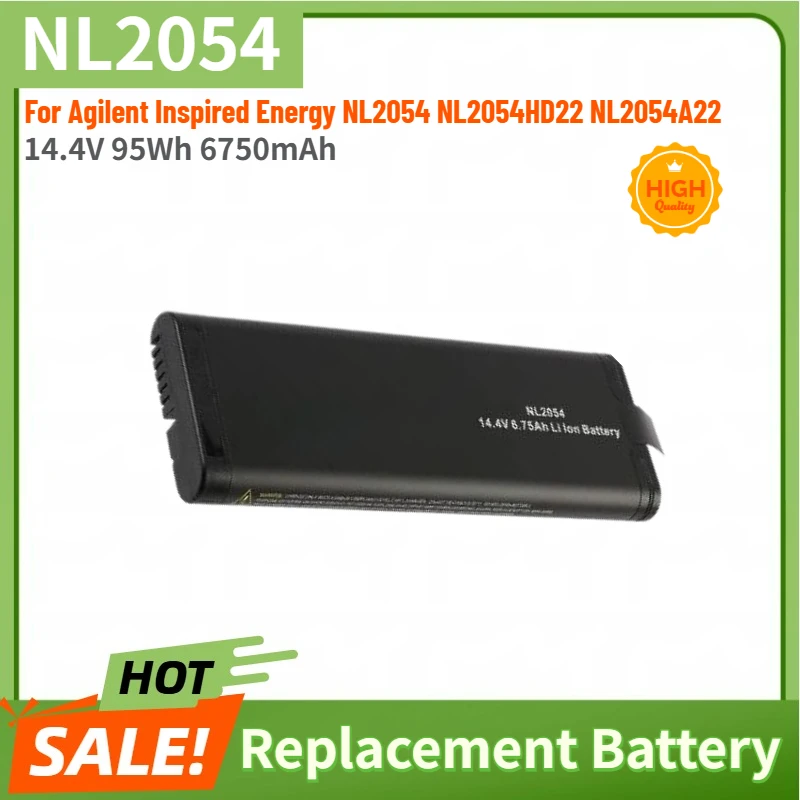 NL2054 High Quality Replacement Battery 14.4V 95Wh 6750mAh For Agilent Inspired Energy NL2054 NL2054HD22 NL2054A22 Brand New
NL2054 High Quality Replacement Battery 14.4V 95Wh 6750mAh For Agilent Inspired Energy NL2054 NL2054HD22 NL2054A22 Brand New