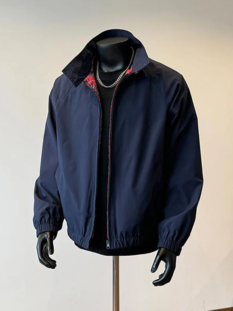 Retro American Qing Blue ort Jaet Men's Autumn Winter Faion Brand Stand Collar Motorcycle Baseball orm Loose Fit
Retro American Qing Blue ort Jaet Men's Autumn Winter Faion Brand Stand Collar Motorcycle Baseball orm Loose Fit