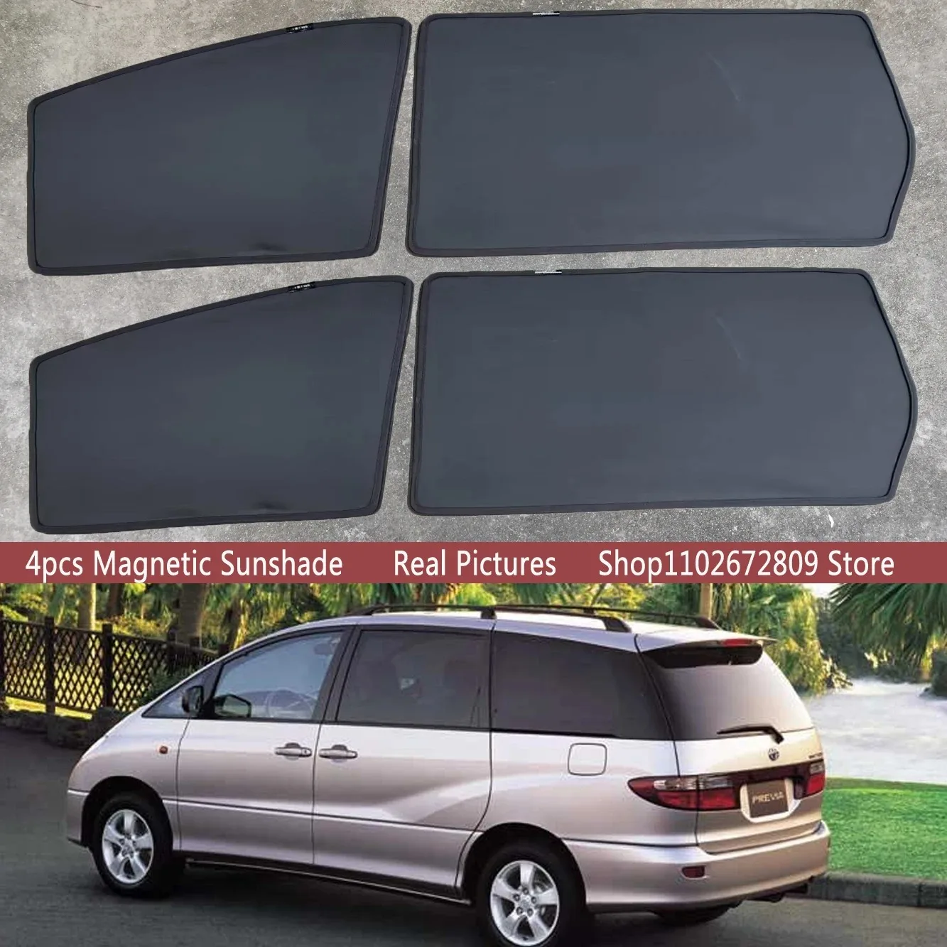 Magnetic Car Sunshades Shield Front Windshield Curtain Sun Shade For Toyota Previa Estima Tarago ACR30 XR30 XR40 Accessories
Magnetic Car Sunshades Shield Front Windshield Curtain Sun Shade For Toyota Previa Estima Tarago ACR30 XR30 XR40 Accessories