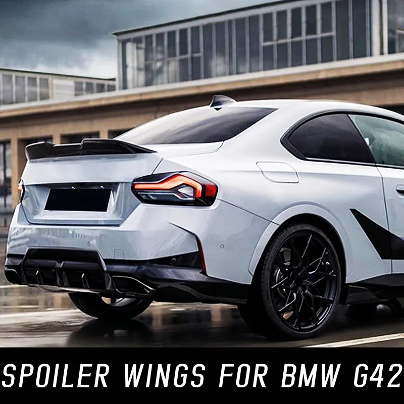 For 2022 2023 BMW 2 Series Coupe G42 220i 225i 230i M240i Rear Trunk Lid Car Spoiler Wings Black Carbon Exterior Accessorie Part
For 2022 2023 BMW 2 Series Coupe G42 220i 225i 230i M240i Rear Trunk Lid Car Spoiler Wings Black Carbon Exterior Accessorie Part