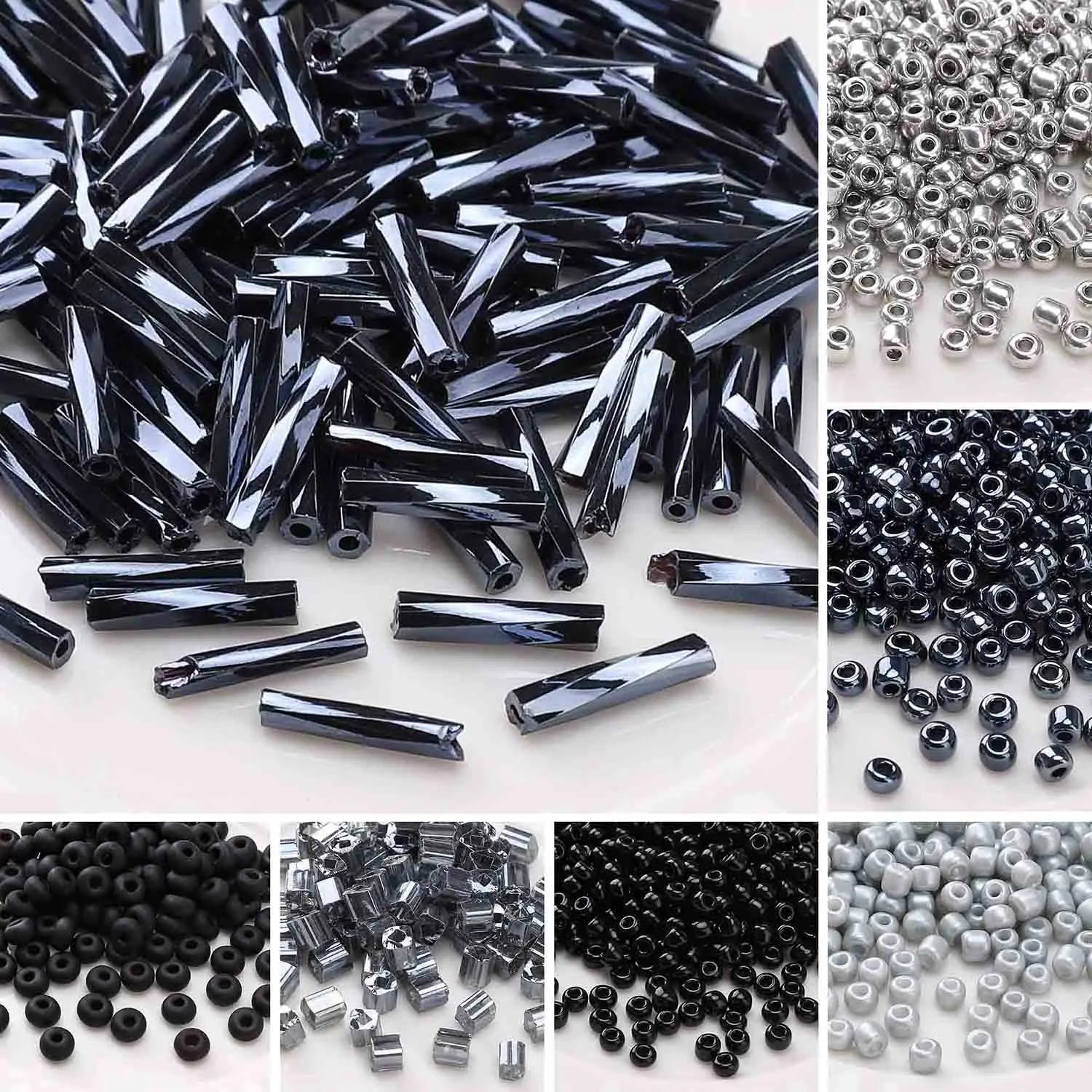 2025 Hot Sale 10g(100-850pcs) 16 Styles Black Series Glass Seed Beads DIY Bracelet Necklace For Jewelry Making DIY Accessories
2025 Hot Sale 10g(100-850pcs) 16 Styles Black Series Glass Seed Beads DIY Bracelet Necklace For Jewelry Making DIY Accessories