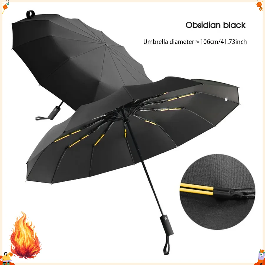 Reinforced 24 Bone Windproof Umbrella UV Protection Sun Rain Dual Use Business Style Candy Color Portable All Weather Umbrella
Reinforced 24 Bone Windproof Umbrella UV Protection Sun Rain Dual Use Business Style Candy Color Portable All Weather Umbrella
