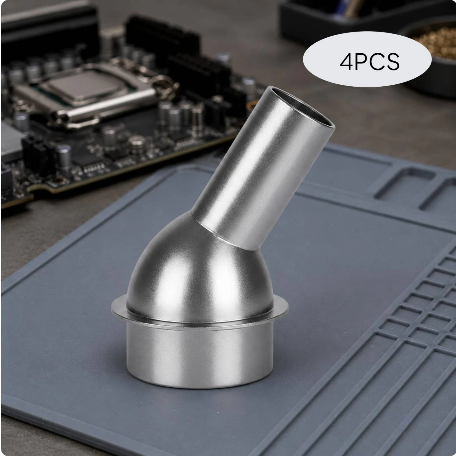 4 Pieces Hot Nozzle Silver Metal Nozzle Set Heat Attachment Set Long-Lasting Tool Accessory Easy to Install
4 Pieces Hot Nozzle Silver Metal Nozzle Set Heat Attachment Set Long-Lasting Tool Accessory Easy to Install