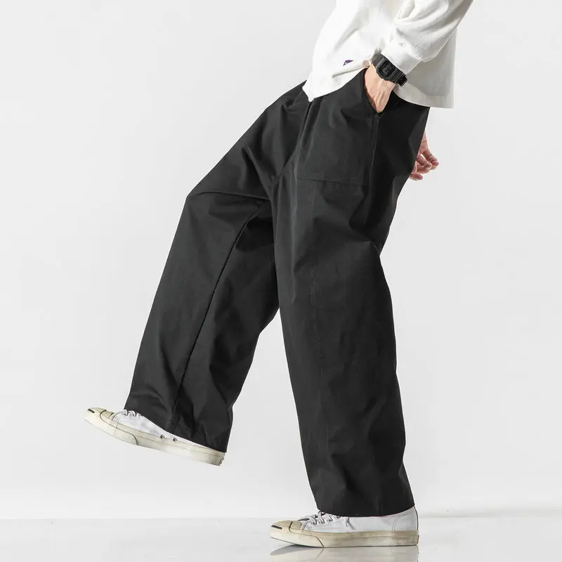 Loose Casual Men's Straight Leg Trousers Summer Comfortable Breathable Long Pants Straight Cut Youthful Dync Sle
Loose Casual Men's Straight Leg Trousers Summer Comfortable Breathable Long Pants Straight Cut Youthful Dync Sle