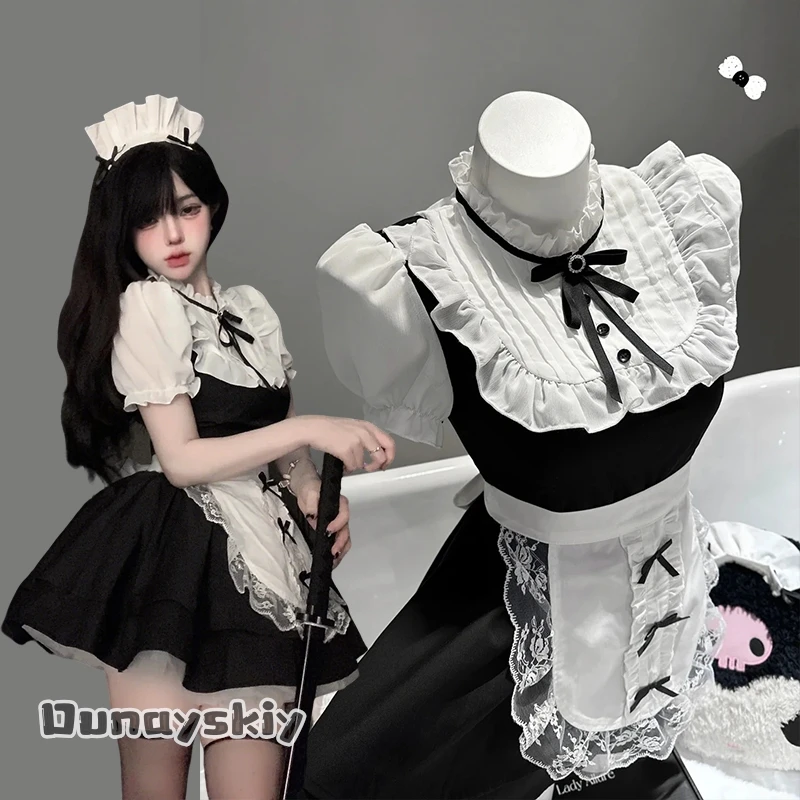 Japanese Cute Lolita Bunny Cosplay French Maid Lolita Costumes Lolita princess dress up Women's Dress Woman costume Girl Clothes
Japanese Cute Lolita Bunny Cosplay French Maid Lolita Costumes Lolita princess dress up Women's Dress Woman costume Girl Clothes