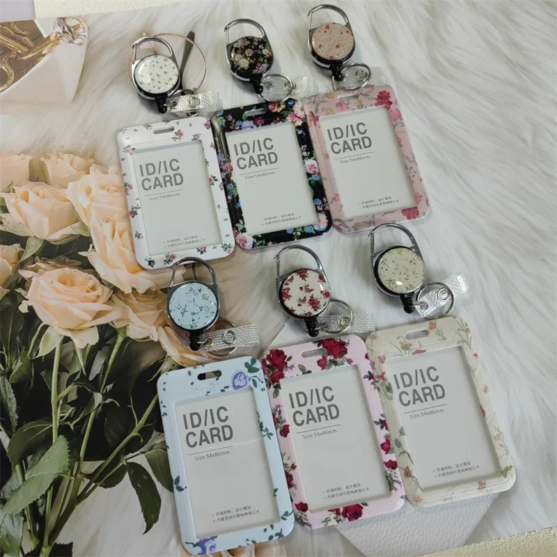 Aesthetic Card Holder with Badge Reel Retro Floral Series Retractable Badge Reel Work Card Protector for Nurse Office Supplies
Aesthetic Card Holder with Badge Reel Retro Floral Series Retractable Badge Reel Work Card Protector for Nurse Office Supplies