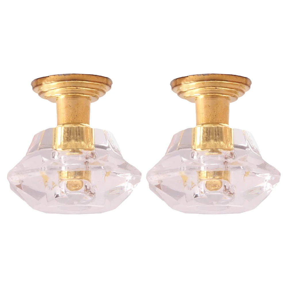 2 Pcs Mini Chandelier Model House Furniture Miniature Dolly Lamp Ornament Ceiling Imitation Hanging Halloween
2 Pcs Mini Chandelier Model House Furniture Miniature Dolly Lamp Ornament Ceiling Imitation Hanging Halloween