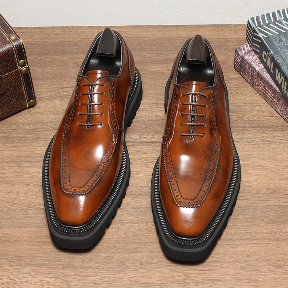 2025 New Men Classic Dress Shoes Genuine Leather Business Casual Formal Sneakers Plus Size Office Wedding Party Oxford Shoes
2025 New Men Classic Dress Shoes Genuine Leather Business Casual Formal Sneakers Plus Size Office Wedding Party Oxford Shoes