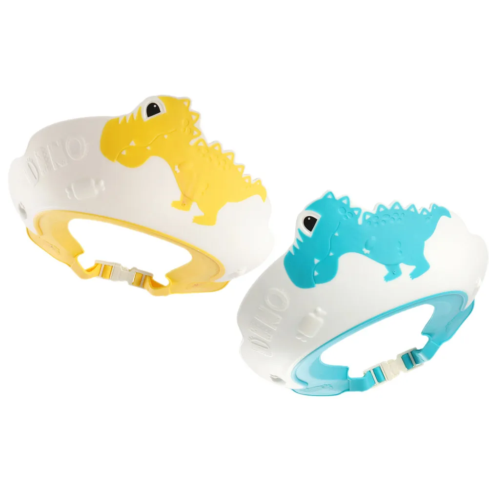 2Pcs Dinosaur Shape Baby Shampoo Hat Waterproof Shower Caps Kids Hair Washing Shield for Bath Toddler Hair Protection
2Pcs Dinosaur Shape Baby Shampoo Hat Waterproof Shower Caps Kids Hair Washing Shield for Bath Toddler Hair Protection