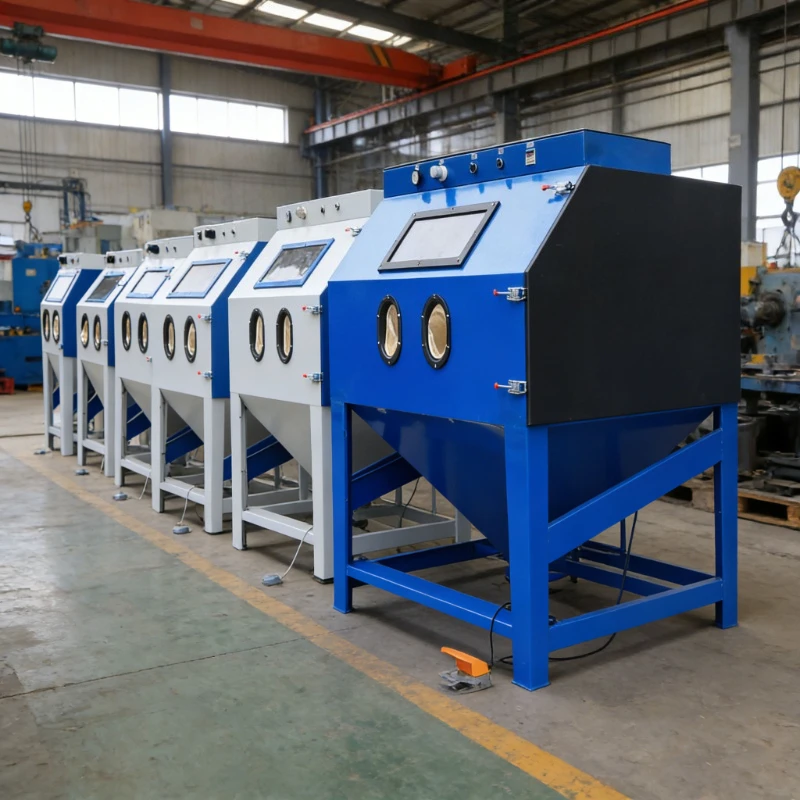 Industrial Dustless Sandblasting Machine Sandblaster Cabinet Blasting Equipment With Collector For Metal Sandblasting Machine
Industrial Dustless Sandblasting Machine Sandblaster Cabinet Blasting Equipment With Collector For Metal Sandblasting Machine