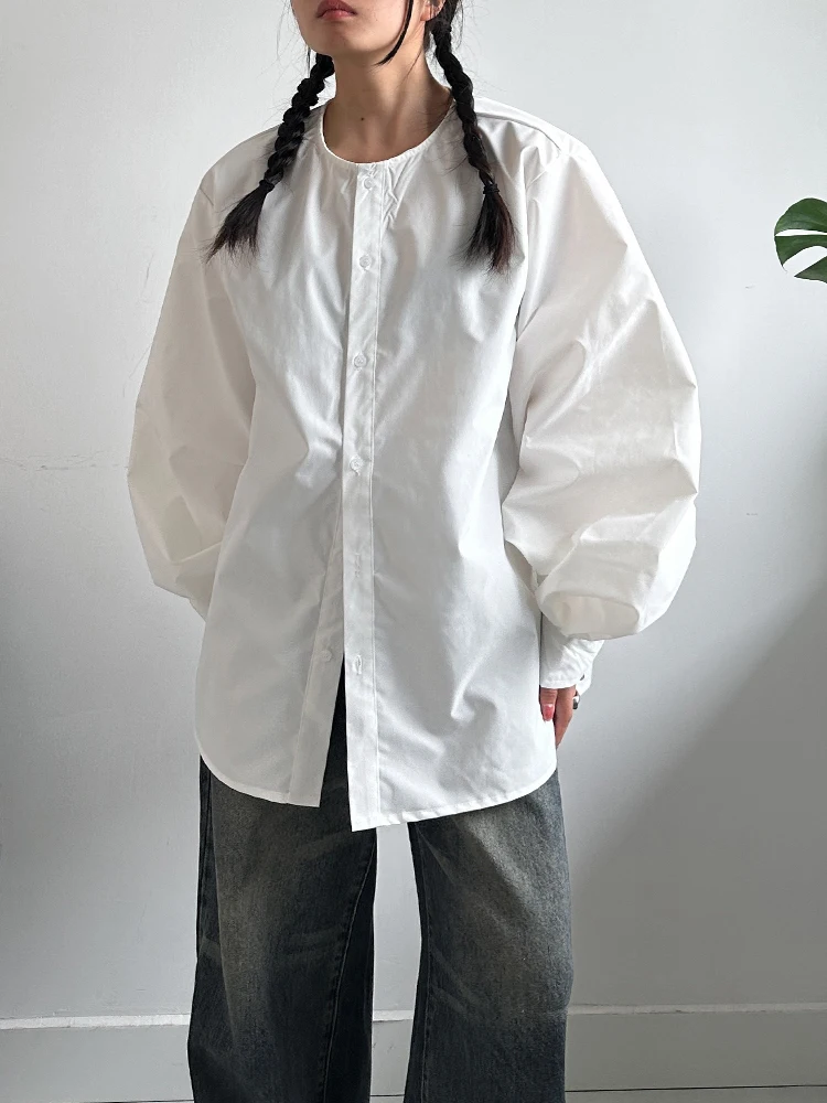 SuperAen Summer 2024 New Designer O Neck Casual Shirt Loose Long Sleeve Sleeve Shirt
SuperAen Summer 2024 New Designer O Neck Casual Shirt Loose Long Sleeve Sleeve Shirt