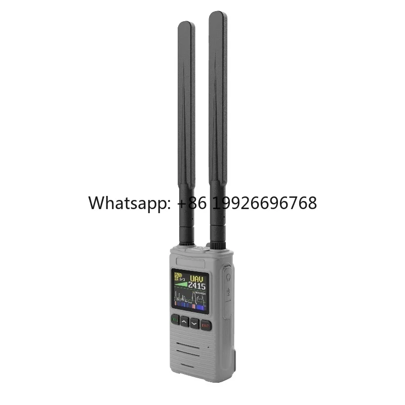 Skydroid S12 Waterproof Walkie Talkie Drone Detector 0-6GHz Frequency 3-5KM Range Alarm System Digital Mobile 6000mAh Battery
Skydroid S12 Waterproof Walkie Talkie Drone Detector 0-6GHz Frequency 3-5KM Range Alarm System Digital Mobile 6000mAh Battery