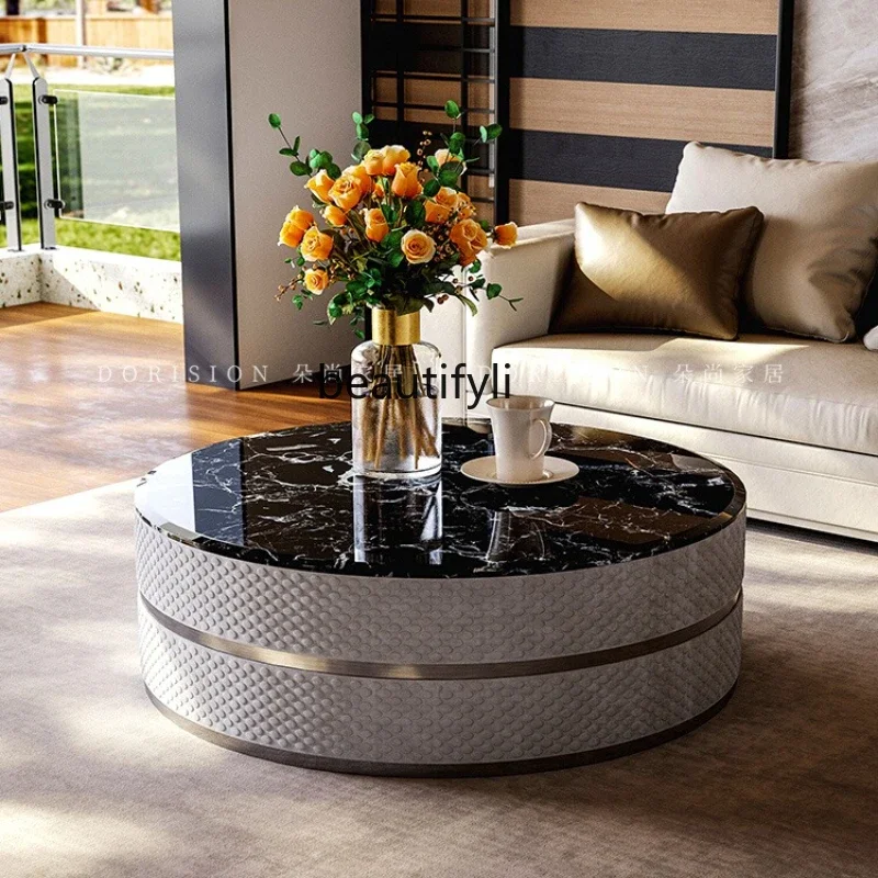 ss25 Light luxury marble coffee table living room home modern simple natural luxury stone round coffee table
ss25 Light luxury marble coffee table living room home modern simple natural luxury stone round coffee table
