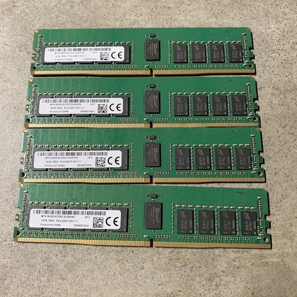1 шт. для серверной памяти MT MTA18ASF2G72PZ-2G3B1RG 16G 16 ГБ 1RX4 PC4-2400T 2400 DDR4
1 шт. для серверной памяти MT MTA18ASF2G72PZ-2G3B1RG 16G 16 ГБ 1RX4 PC4-2400T 2400 DDR4