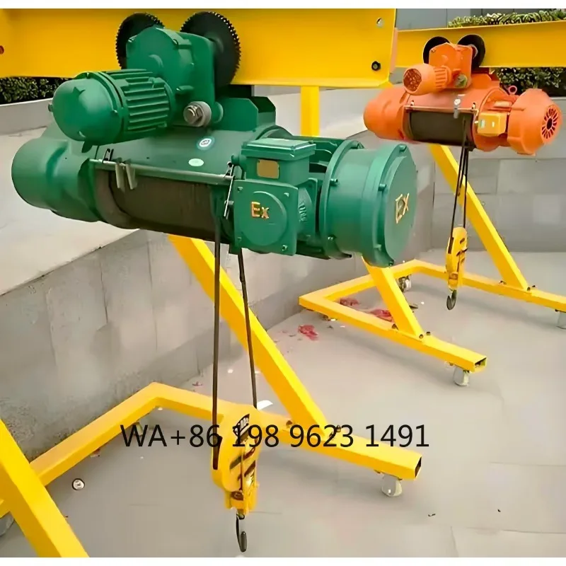 5T Aluminum Alloy Wire Rope Electric Hoist Custom Chain Block Industrial Lifting Equipment for Mining Construction Workshop Use
5T Aluminum Alloy Wire Rope Electric Hoist Custom Chain Block Industrial Lifting Equipment for Mining Construction Workshop Use