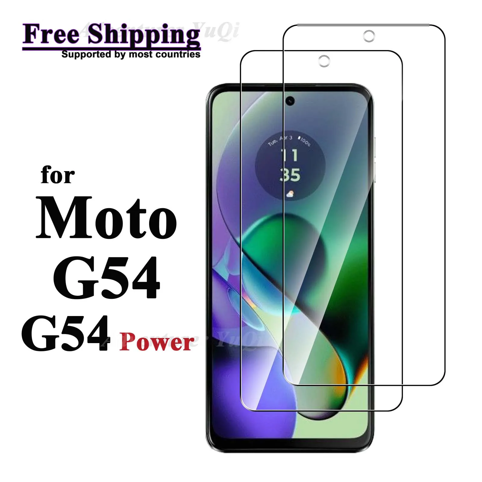 Screen Protector for Motorola Moto G54 Power Tempered Glass Crystal HD 9H Transparent Ultra Clear Anti Scratch Case Friendly
Screen Protector for Motorola Moto G54 Power Tempered Glass Crystal HD 9H Transparent Ultra Clear Anti Scratch Case Friendly