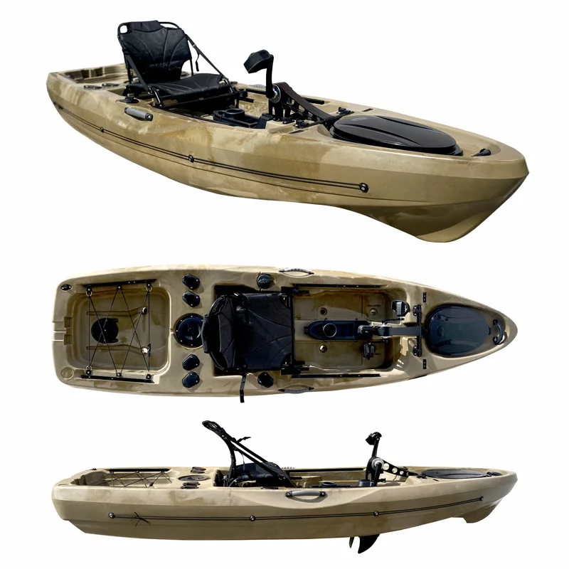 New Hot Selling Single Pedal Kayak with Seat Footrests
New Hot Selling Single Pedal Kayak with Seat Footrests