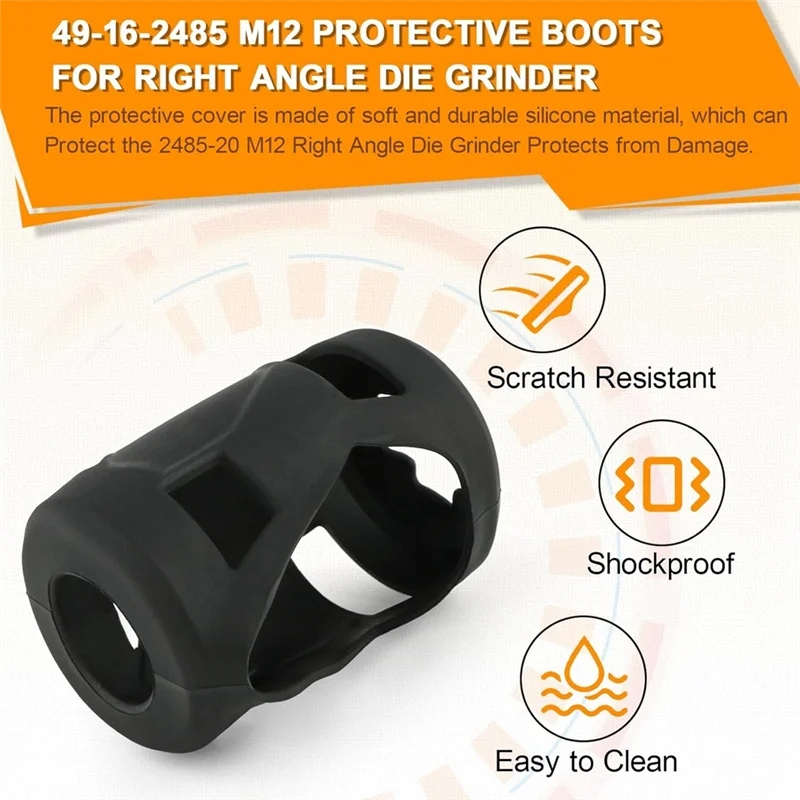 TKOH-Protective Boot Form12 2485-20 Form12 Fuel 1/4 Inright Angle Die Grinder Formilwaukee M12 2485-20 Protective Boot
TKOH-Protective Boot Form12 2485-20 Form12 Fuel 1/4 Inright Angle Die Grinder Formilwaukee M12 2485-20 Protective Boot