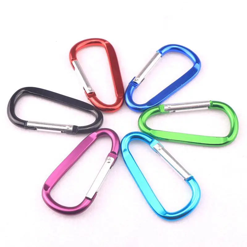 10/20/50/100PCS No. 6 D-shaped thick flattened aluminum alloy carabiner keychain DIY water bottle buckle backpack hook
10/20/50/100PCS No. 6 D-shaped thick flattened aluminum alloy carabiner keychain DIY water bottle buckle backpack hook
