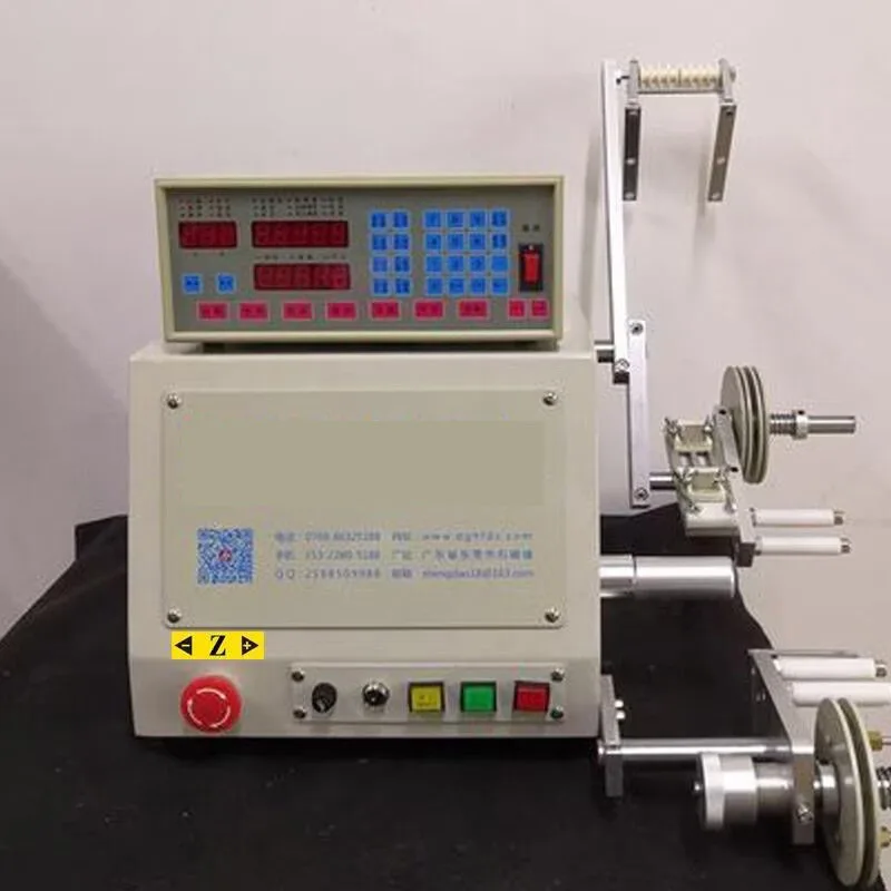 CNC Automatic Coil Winder Precision Winding Machinery Compatible With 0.03-1.2mm Wire 110V 220V Factory Outlet
CNC Automatic Coil Winder Precision Winding Machinery Compatible With 0.03-1.2mm Wire 110V 220V Factory Outlet