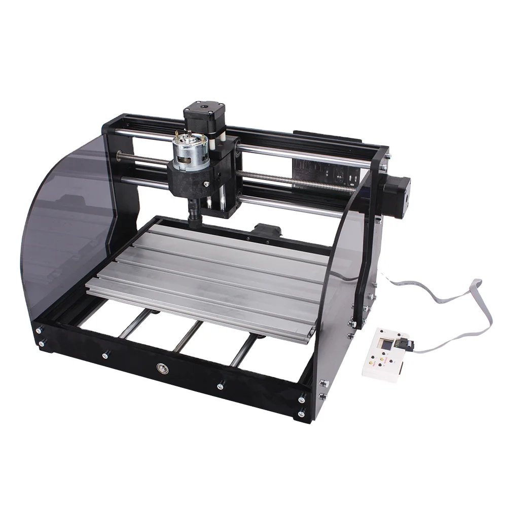 3018 Pro 2-in-1 CNC Router Engrave Machine New Condition Wood Milling & Cutting Engraving for Wood Metal Acrylic MDF Etc.
3018 Pro 2-in-1 CNC Router Engrave Machine New Condition Wood Milling & Cutting Engraving for Wood Metal Acrylic MDF Etc.