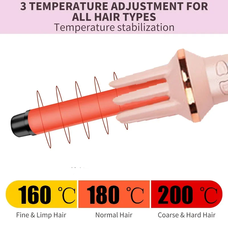 Automatic Curler Negative Ion Lazy Person Large Curling Wave Perm Household Small Type Electric Ceramic Spin Curling Iron
Automatic Curler Negative Ion Lazy Person Large Curling Wave Perm Household Small Type Electric Ceramic Spin Curling Iron