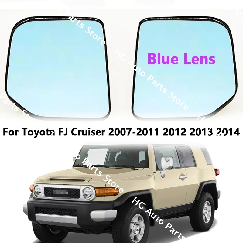 Для Toyota FJ Cruiser 2007-2013, 2014 годов выпуска: автомобильное зеркало заднего вида с подогревом, выпуклое, с функцией мониторинга слепых зон, сине-белое стекло с широким углом обзора
Для Toyota FJ Cruiser 2007-2013, 2014 годов выпуска: автомобильное зеркало заднего вида с подогревом, выпуклое, с функцией мониторинга слепых зон, сине-белое стекло с широким углом обзора