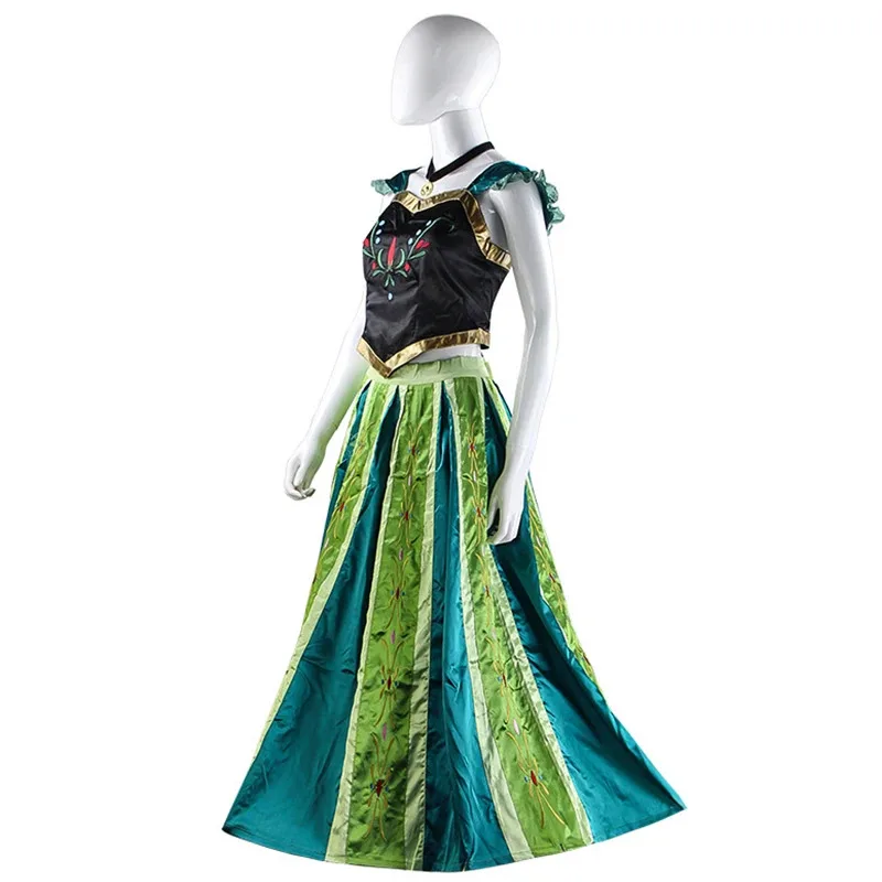 New ★ Women Frozen Costume for Adult Ice Anna Cosplay Dress Princess Coronation Clothes Necklace Suit Halloween C★ 2025 qi☆
New ★ Women Frozen Costume for Adult Ice Anna Cosplay Dress Princess Coronation Clothes Necklace Suit Halloween C★ 2025 qi☆