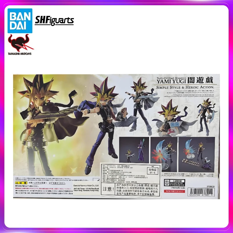 Bandai In Stock S.H.Figuarts Anime Yami Yugi Yu-Gi-Oh! Duel Monsters Original Action Figure Model Toys PVC Collection Gift TT
Bandai In Stock S.H.Figuarts Anime Yami Yugi Yu-Gi-Oh! Duel Monsters Original Action Figure Model Toys PVC Collection Gift TT