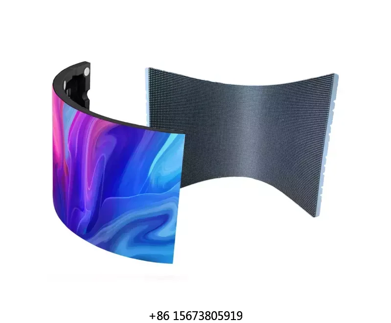 Hot Sale Indoor Advertising Video Wall Flexible Led Screens Slim Hanging Flexible Soft Module Curved 55 Inch Indoor LED Display
Hot Sale Indoor Advertising Video Wall Flexible Led Screens Slim Hanging Flexible Soft Module Curved 55 Inch Indoor LED Display
