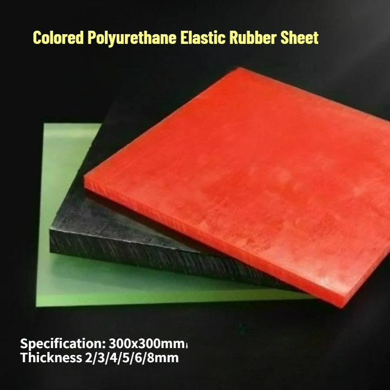 1pcs Black Red Color PU Polyurethane Sheet Elastic Plate Board Thickness 2/3/4/5/6/8mm Beef Tendon Plate 300x300mm
1pcs Black Red Color PU Polyurethane Sheet Elastic Plate Board Thickness 2/3/4/5/6/8mm Beef Tendon Plate 300x300mm