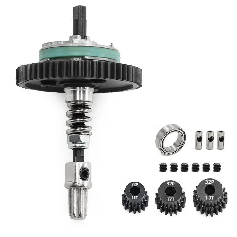 54T Metal 6878 Complete Slipper Clutch with 15 17 19T Pinion Gear for 1/10 Traxxas Slash 4x4 VXL Stampede Rustler Upgrade Parts
54T Metal 6878 Complete Slipper Clutch with 15 17 19T Pinion Gear for 1/10 Traxxas Slash 4x4 VXL Stampede Rustler Upgrade Parts