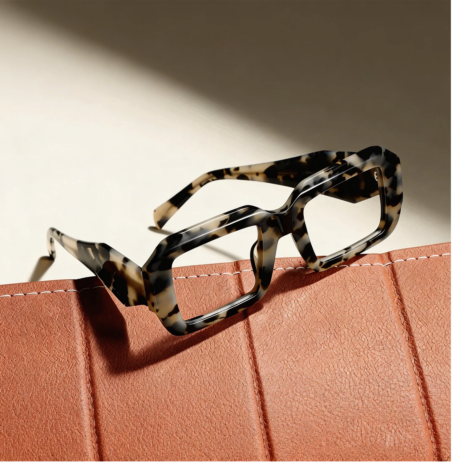 FYTOO Luxury Thick Square Tortoiseshell Glasses Frame, Premium Acetate Material, Durable Fashion Eyewear, Casual Optical Frames
FYTOO Luxury Thick Square Tortoiseshell Glasses Frame, Premium Acetate Material, Durable Fashion Eyewear, Casual Optical Frames