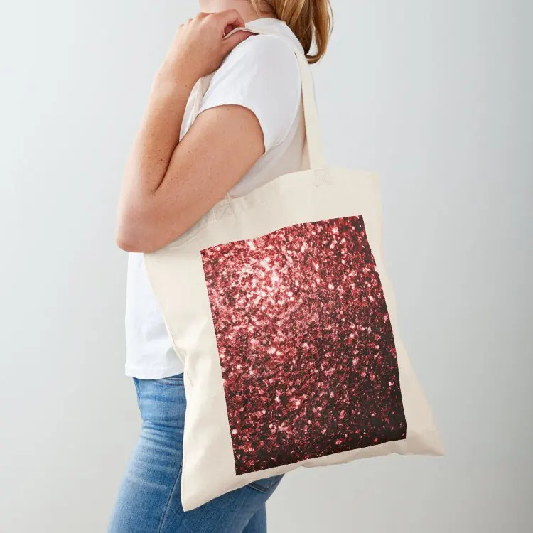 Dark Red Glitter faux sparkles (Photo of Glitter - Not Reflective) Tote Bag Women's tote bag shoping bag Eco
Dark Red Glitter faux sparkles (Photo of Glitter - Not Reflective) Tote Bag Women's tote bag shoping bag Eco