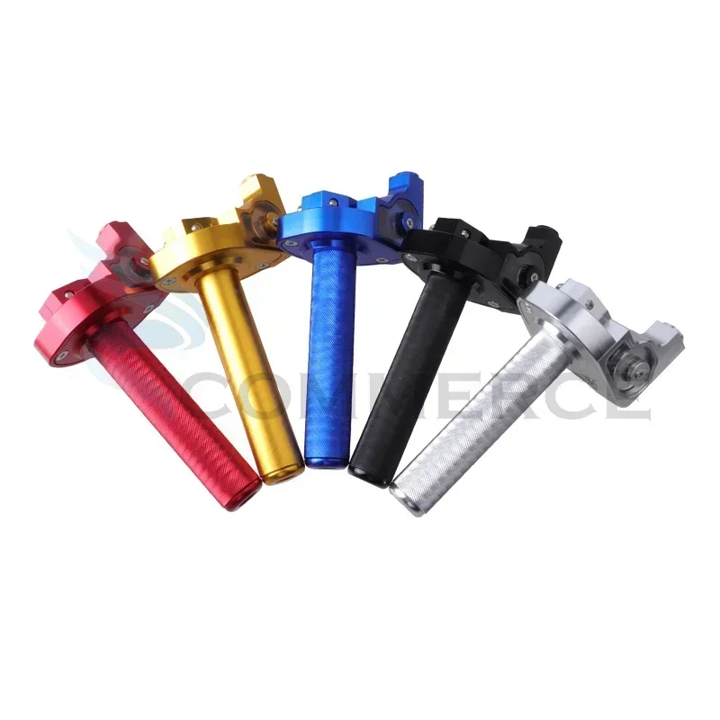 7/8'' Universal Handlebar CNC Aluminum Throttle Grip Quick Twister+Cable for Honda CRF YAMAHA Kawasaki KAYO Dirt Pit Bike Racing
7/8'' Universal Handlebar CNC Aluminum Throttle Grip Quick Twister+Cable for Honda CRF YAMAHA Kawasaki KAYO Dirt Pit Bike Racing