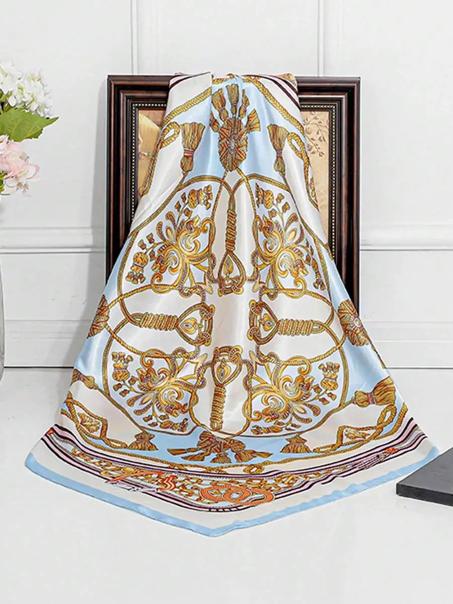 Womens Retro Paisley Print Satin Scarf For Daily Fashion Beach Vacation Spring Summer
Womens Retro Paisley Print Satin Scarf For Daily Fashion Beach Vacation Spring Summer