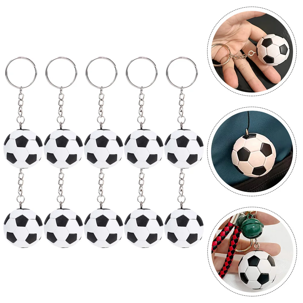 10 Pcs Sports Balls Football Keychain Party Favors Soccer Ring Portable Backpack Pendant Lovers
10 Pcs Sports Balls Football Keychain Party Favors Soccer Ring Portable Backpack Pendant Lovers